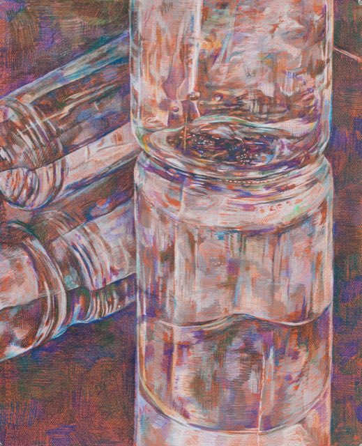 Glass and reflection study.