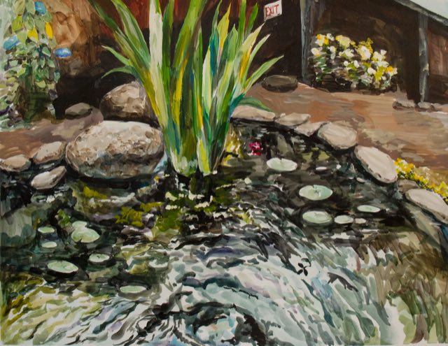 Pond study from Interlochen.