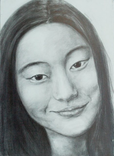 Portrait study.